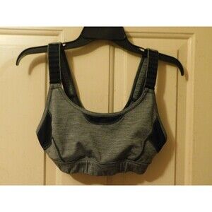 Duluth Trading Co Sports Bra Womens M Gray Racerback Active Wear